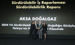 Aksa Doğalgaz’ın Sürdürülebilirlik Raporu’na Ödül