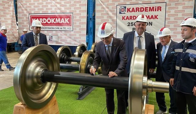 Kardemir’in Bağlı Kuruluşu Kardökmak’ın Dövme Çelik Yatırımı Hizmete Alındı