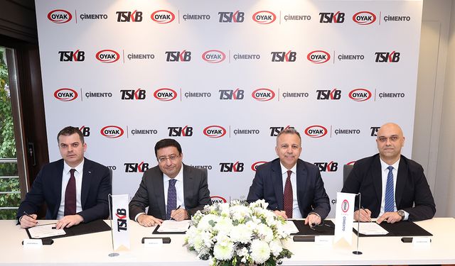 TSKB ve OYAK Çimento’dan Net Sıfır Hedefine Yönelik Stratejik İş Birliği