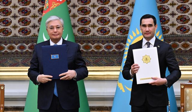 Kazakistan ve Türkmenistan, Doğal Gaz Alanında Ortaklığı Genişletmeyi Amaçlıyor
