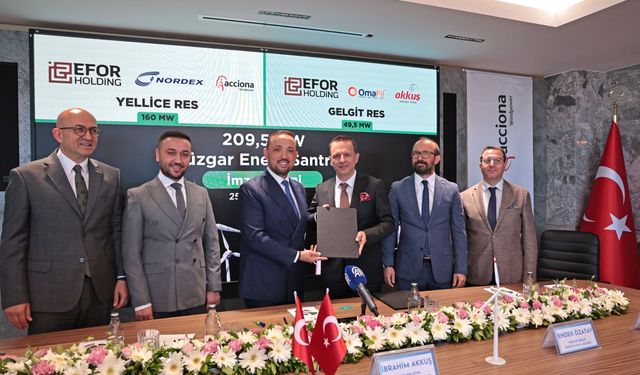 Efor Holding, Nordex ile Türbin Anlaşması İmzaladı