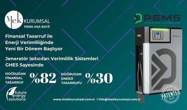 MEK Kurumsal, PEMS Jeneratör Verimlilik Sistemleri’nin Türkiye Ana Bayisi Oldu