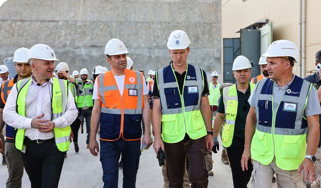 T.C. Enerji ve Tabii Kaynaklar Bakan Yardımcısı Demircan Akkuyuyu Ziyaret Etti