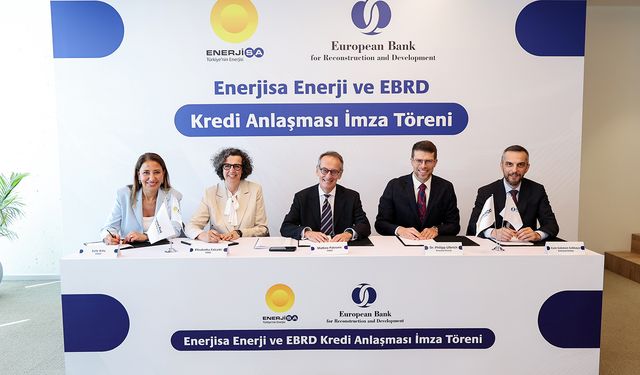 Enerjisa Enerji, EBRD ile 150 Milyon Dolarlık Kredi Anlaşması İmzaladı