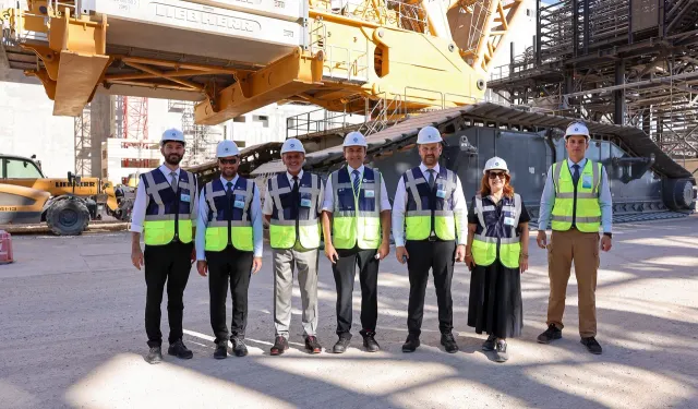 Türkiye Nükleer Sanayi Derneği Heyeti Akkuyu NGS’yi Ziyaret Etti