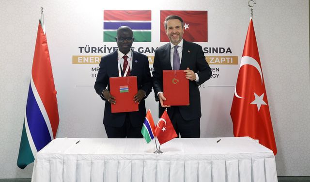 Türkiye ile Gambiya Enerji Alanında İşbirliği Anlaşması İmzaladı