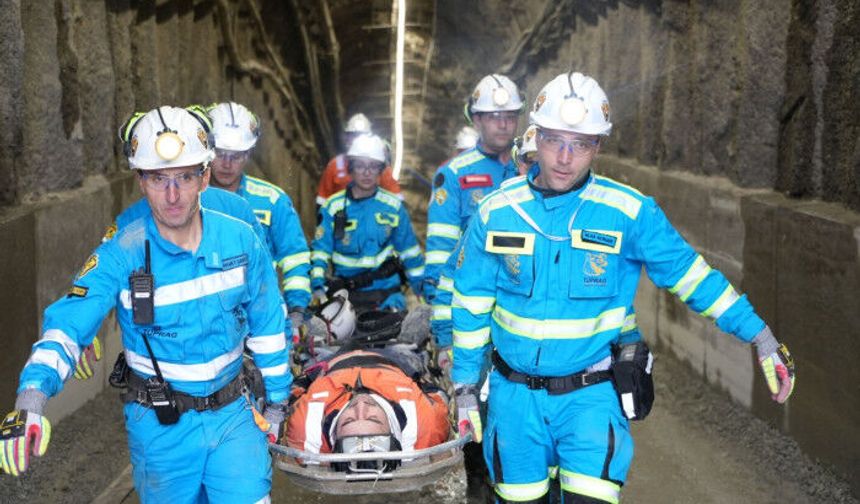 TÜPRAG ve Enerji Bakanlığından Madencilikte Örnek Tatbikat