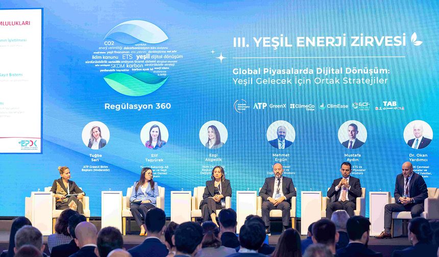 Enerji ve Sanayi Sektörleri III. Yeşil Enerji Zirvesi'nde Buluştu